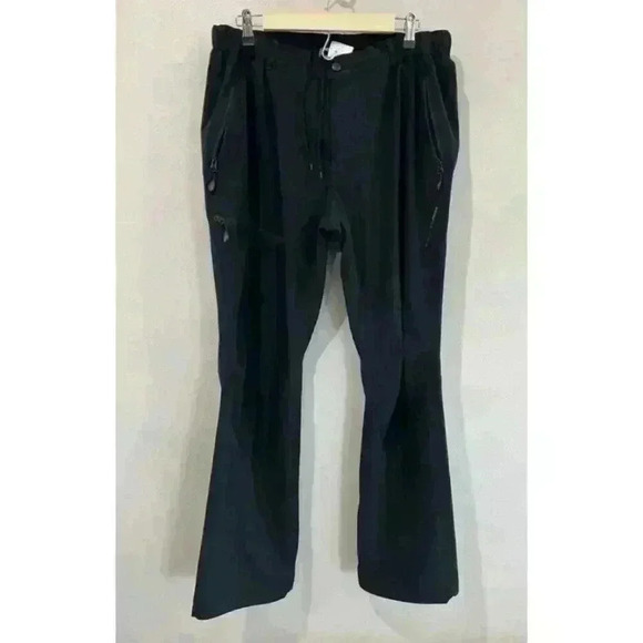 Rukka Mens Pants Black Straight Leg Size 34 Athletic - Picture 1 of 5